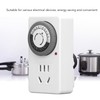 Mechanical Timer Outlet 24 Hours Timing Switch Socket Auto Shut