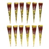 12pcs Temporary Tattoo Pastes 10.6 Oz Drawing Waterproof Semi Permanent