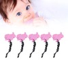 5Pcs Chew Necklace Food Grade Silicone Chewing Pendant for Toddlers