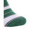 Forony Dress Socks for Men Green Striped Dress Socks Business
