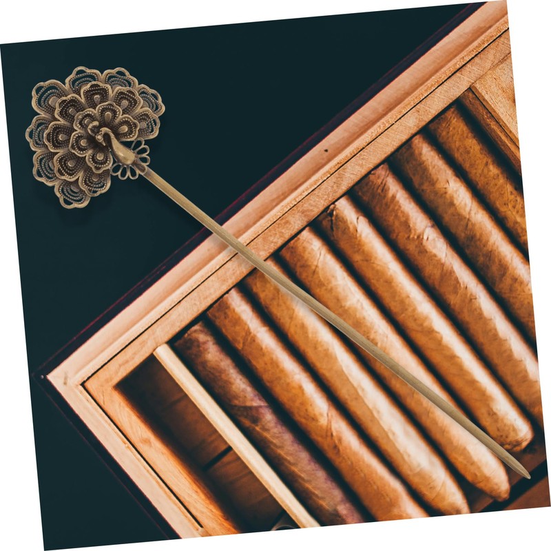 COLLBATH Retro Cigar Poker Stick Cigar Poker Draw Tool Punch