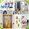 Tellegloww 4 Pcs Large Pineapple Cruise Door Decorations Thicken Car