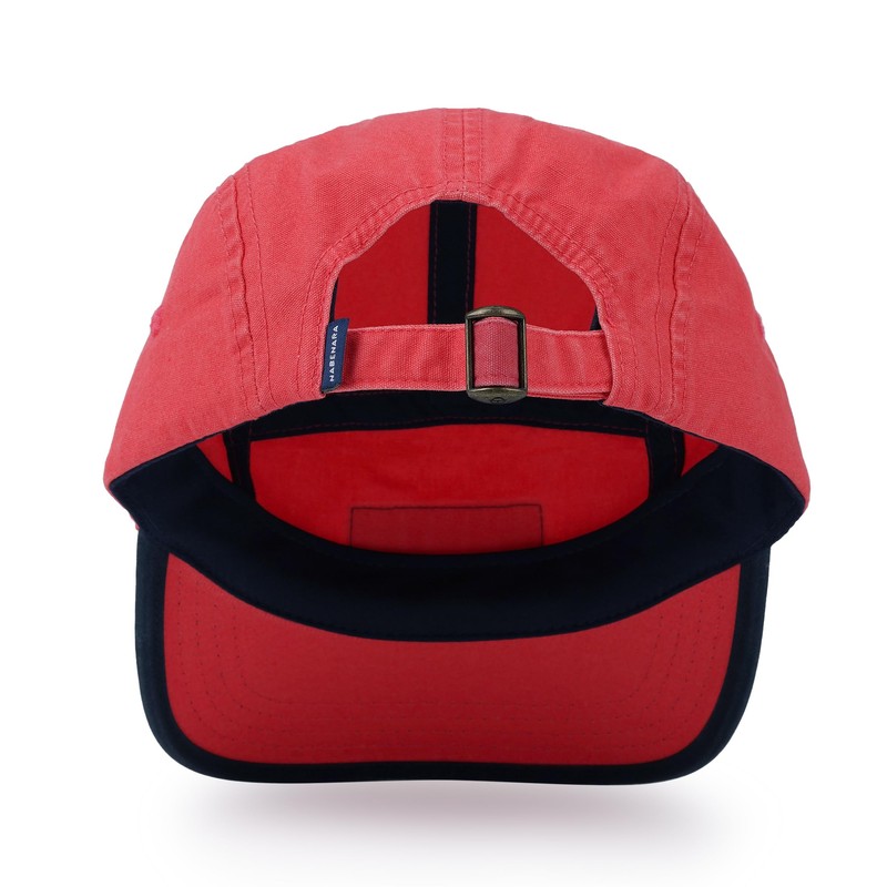 Clakllie Flat Brim 5 Panel Hat Short Brim Hats Snapback