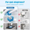 Cepillo de Inodoro Desechable, Escobilla para Inodoro de Limpieza Profunda