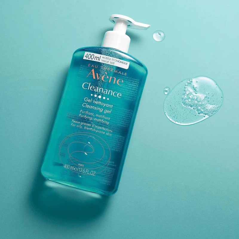 Gel Limpiador Cleanance Avene 400ml Piel Grasa