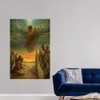 CANVAS ON DEMAND Jesus Ascending into Heaven Wall Decal, Christianity