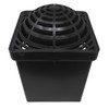 9" Outdoor Square Dome Atrium Grate Drain Cover 0903SDG /