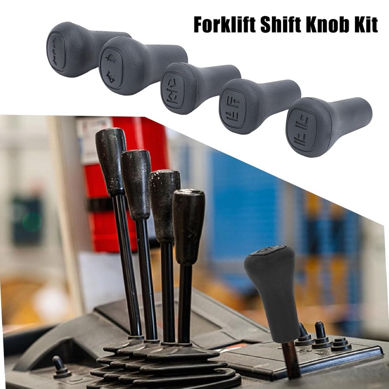Aramox Forklift Leverage Lever Knob, Replaceable Handle Shift, for Forklift