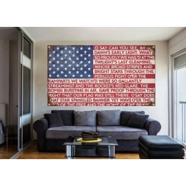 United States Flag 2ft X 3ft Star Spangle Song Printed American Flag July 4th