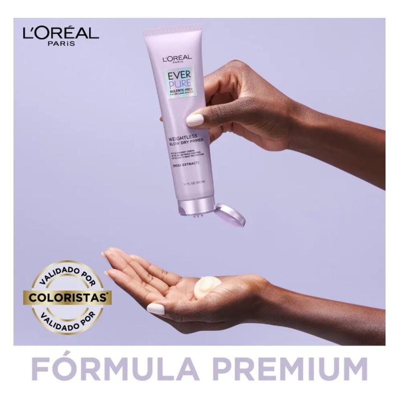 Loréal Paris Protector De Calor Ever Pure Blow Dry Primer