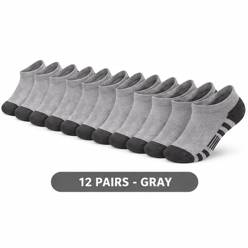 Men’s Crew Socks for Gym & Outdoor Use – Soft