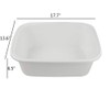 Teyyvn 18 Quart Large Plastic Dish Pan/Washbasin, Pack of 3,