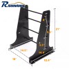 risemotom8 For 1997-UP Harley Touring Tour Pak Pack Holder Wall