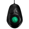 Gadpiparty Portable Handheld 4D Wired Mini Trackball Mouse Ergonomic Design