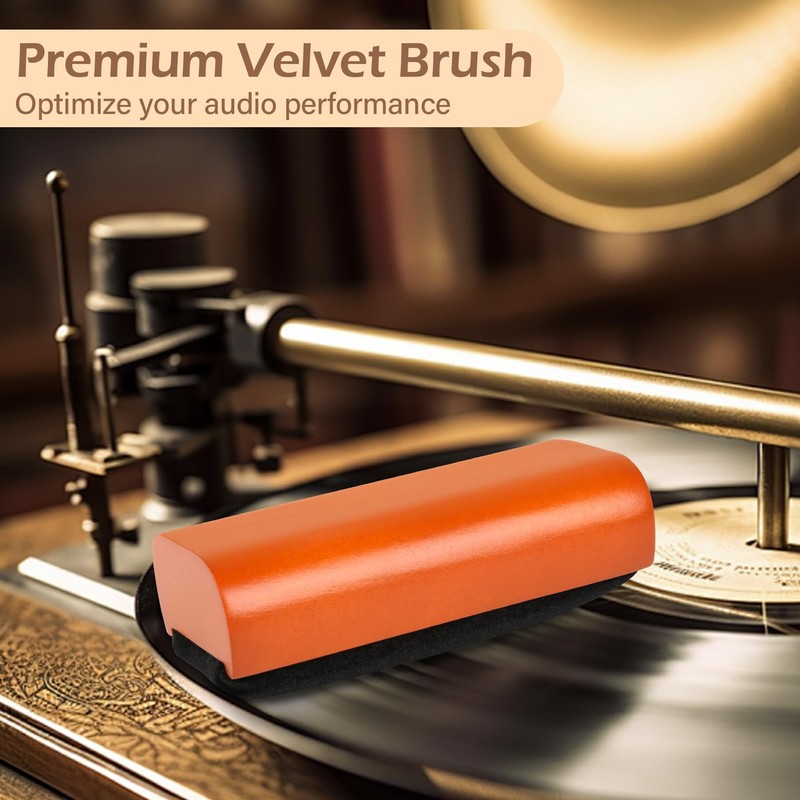 5 in 1 Vinyl Record Cleaning Solution Kit, Includes Soft