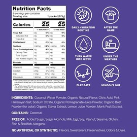 Cure Hydration Mezcla Bebidas Electrolíticas Niños Rehidratación Formulada Por Pediatra Base Plantas Azúcar Agregada