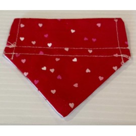 Valentine’s Day XX Small Over the Collar Dog / Cat Bandana Pet Fashion Accessory