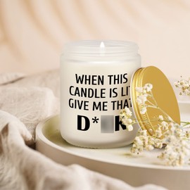 CINGUE Candles Gifts for Him - Funny Birthday Gifts for Men, Husband Gifts, Boyfriend Gifts, Fiance Gifts, Naughty Valentines Day Engagement Anniversary Christmas Gifts for Couple Guy...