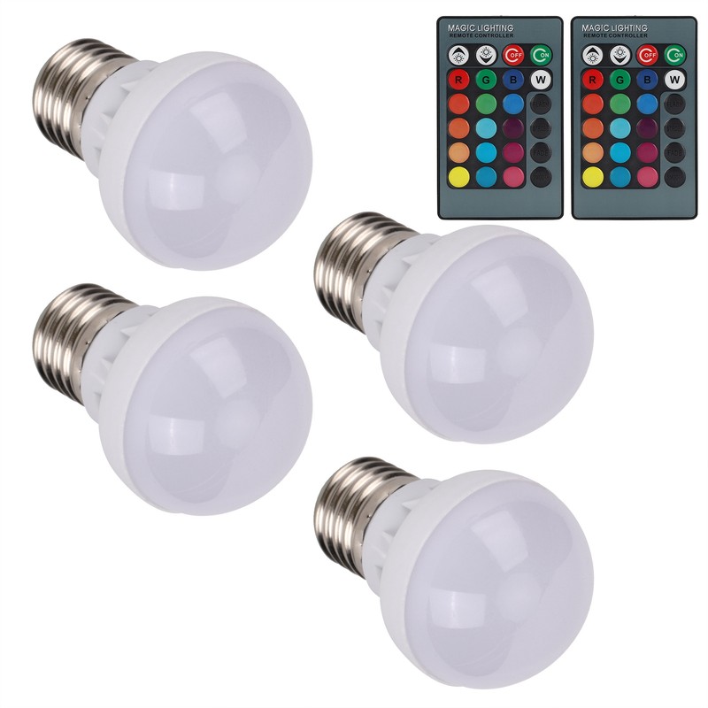 E27 RGB Color Changing Light Bulbs 40W LED Light Bulb