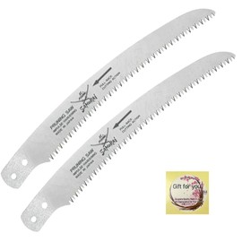 Samurai Pruning saw hand saw Ichiban Replacement Blade 9.4" (24cm), 2 Blades set with Japanese sticker