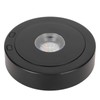 LED Rotating Display Base Black 360 Degrees 80s Circle Battery