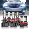 CHUSYYRAY For Buick Encore 2013-2019 Combo 6pcs LED Front Headlight