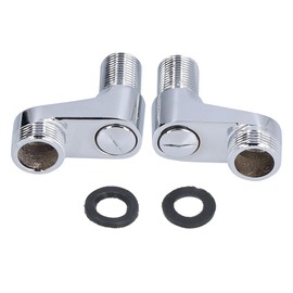 Bath Tap Adapter | Bath Adapter G1/2 Inch to G3/4 Inch | Chrome-plated Brass Wall Adapter Claw Foot Tap Adapter with Adjustable Swivel Arms | Universal for Bathtub, Kitchen Tap