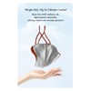 Jeelow 100% Mulberry Silk Face Cloth Covering Washable Reusable 22