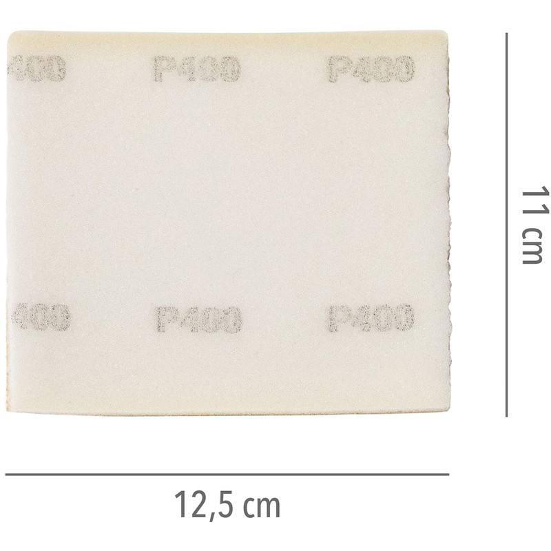 bianco Shabby® Glass Paper Professional Corundum with Finger Protection Sponge