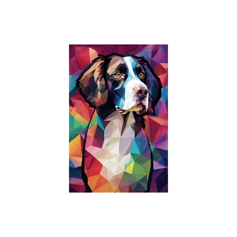 Springer Spaniel Gift: 108 Lined Page Notebook, Journal, Diary, Artistic,