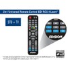 Edision Universal Remote Control EDI-RCU 4 Learn, Original, Programmable, 2-in-1