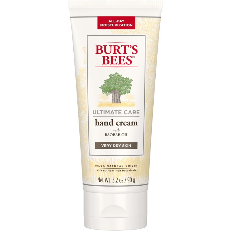 Burt's Bees Hand Cream for Dry Skin, Moisturizing Natural Lotion,