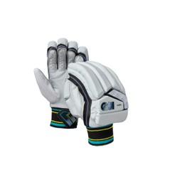 Gunn & Moore GM Cricket Batting Gloves | Aion | Lightweight Back of Hand Design | Calf Leather Palm | Junior Right Handed | 1 Pair | Approx 325 g per Pair