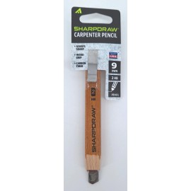 Sharpdraw Carpenter Pencil - 2 HB - 9mm - Single