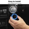 JeCar Air Conditioner Button Trim Cover Aluminum Alloy Knob Cover