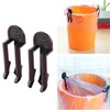 XINCHENG 3 Pairs Rubbish Bag Clip, Black Garbage Bag Clips,