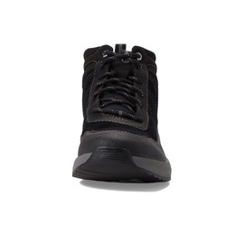 Clarks Men's Wellman Top Oxford Boot, Black Combi Waterproof, 12