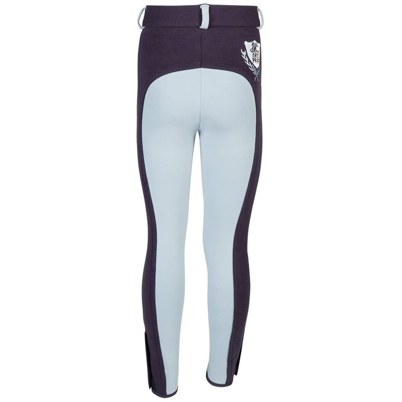 PFIFF 101249 children's breeches Elisa, fabric seat, trendy bicoloured look