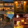 Ganiude E12 Dusk to Dawn Light Bulbs Outdoor, C35 B11