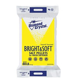 Diamond Crystal Bright & Soft Water Softener Salt Pellets, 50 lb (2 pack)