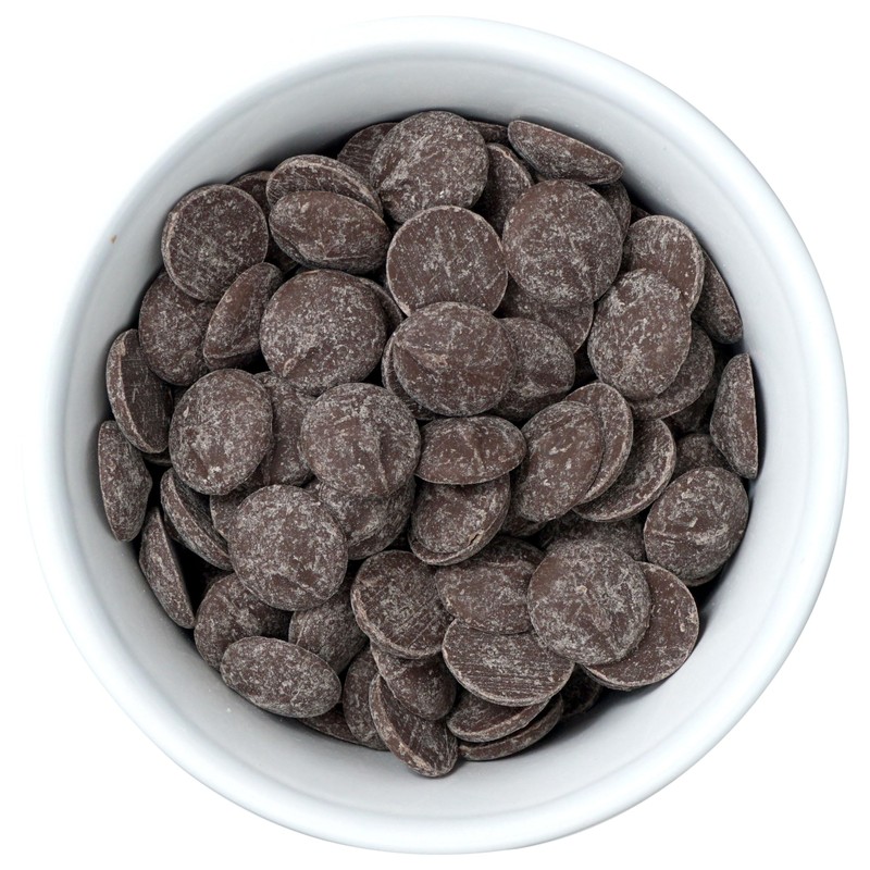 Dark Chocolate Melting Wafers, 2 Pound Bulk Bag, Dark Chocolate,