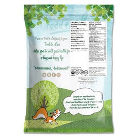 Food to Live Organic KAMUT Khorasan Wheat Flour, 5 Pounds – Stone Ground Powder, 100% Whole Grain Meal, Non-GMO, Kosher, Bulk