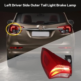 XQSMWF Left Driver Side Outer Tail Light Brake Lamp Stop Compatible With Buick Envision Premium Preferred Essence Sport Base 2019 2020 replace 84448647 84512455 GM2804142