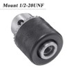 Mesee 1.5-13mm Capacity 1/2-20 UNF Thread Key Drill Chuck with