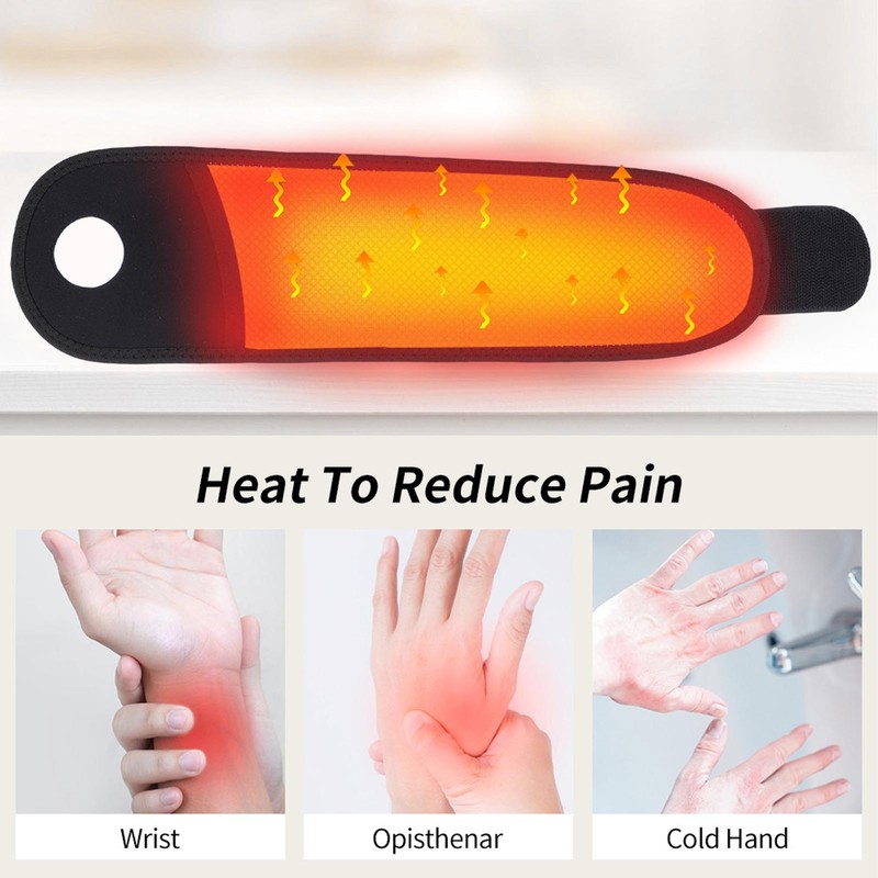 Heating Carpal Tunnel Wrist Support 6 Levels Reduce Soreness Heating