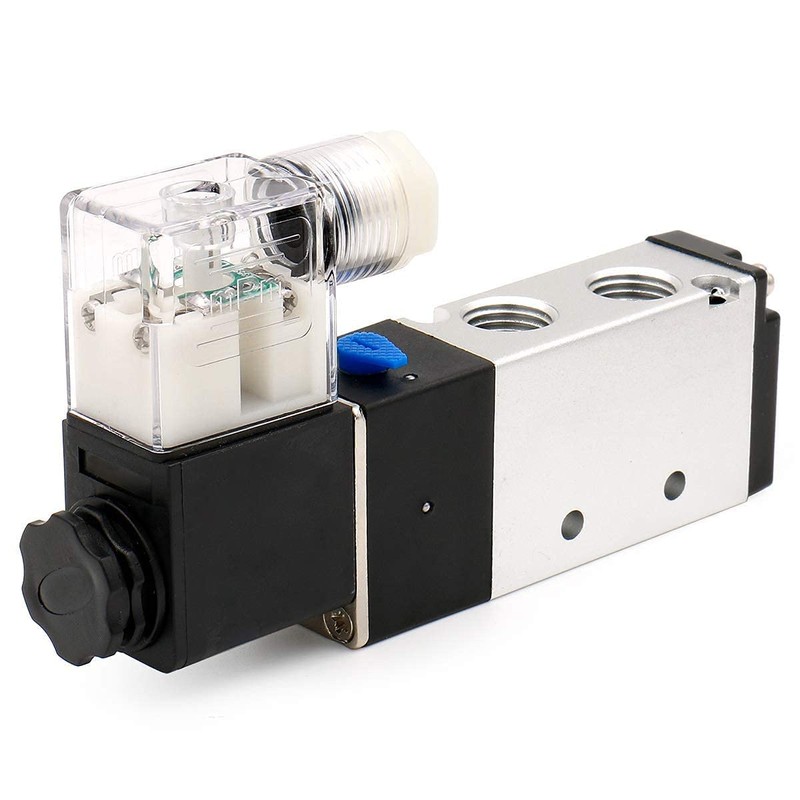 Baomain Pneumatic Air Control Solenoid Valve 4V210-08 DC 24V 5