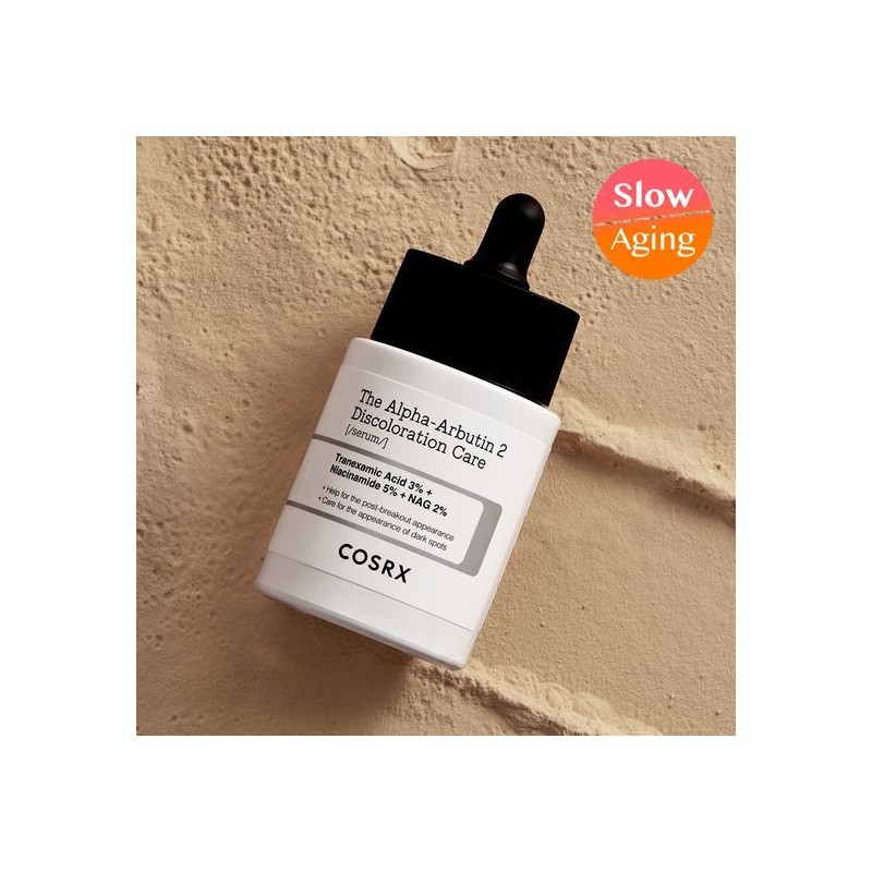 COSRX The Alpha-Arbutin 2 Discoloration Care Serum 50ml Set (+Peptide