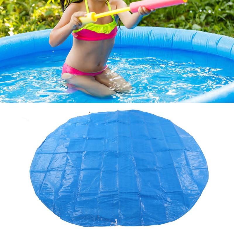 Pool Cover Waterproof Dustproof Round Polyethylene Swimming Pool Cover with