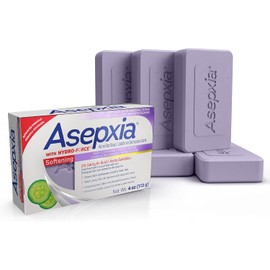 Asepxia Cleansing Bar Softening, 4 Ounce Multipack (Pack of 5)
