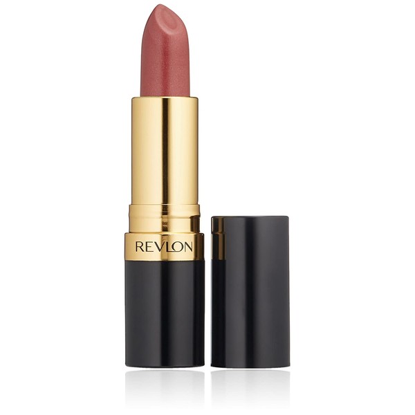 Revlon Super Lustrous Lipstick with Vitamin E and Avocado Oil, Pearl Lipstick in Mauve, 610 Gold Pearl Plum, 0.15 oz (Pack of 2)